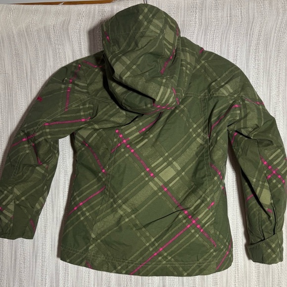 Columbia Green and Pink Women's Jacket - Picture 2 of 4